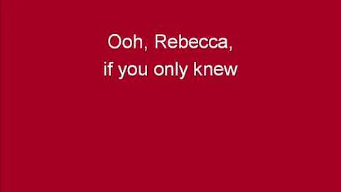 Albert Hammond - Rebecca (with lyrics)