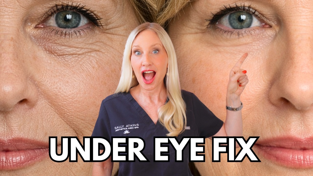 Crepey Hollow Dark Eyes Over 50? THIS WORKS