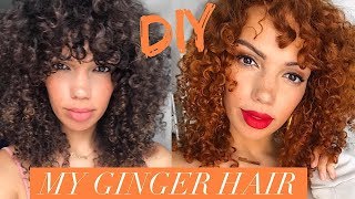 GINGER HAIR TRANSFORMATION DIY