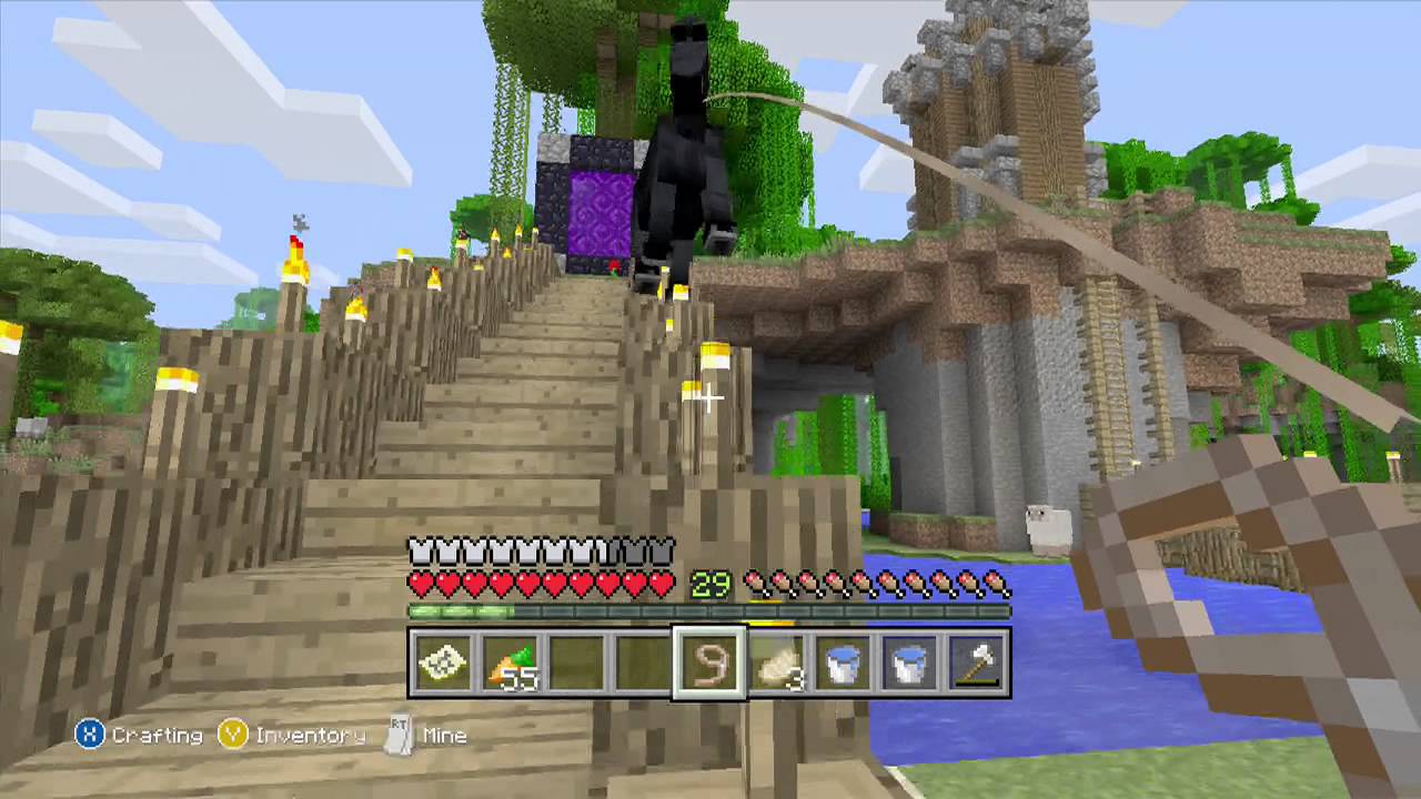 Minecraft Xbox 360 - building a chicken coop - episod 9 - YouTube