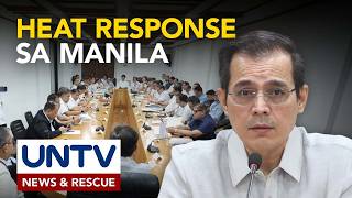 Manila LGU, naglatag ng mga hakbang laban sa matinding init