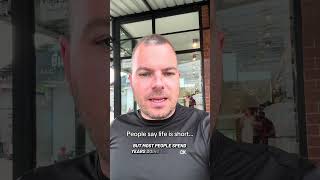 People say life is short …#lifeadvice #mindsetshift #purpose #growthmindset #viral #