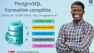 Modifier la structure d'une table – SQL (ALTER TABLE via pgAdmin 4)–PostgreSQL #27