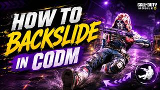 HOW TO BACKSLIDE LIKE A PRO IN CODM | WELL EXPLAINED