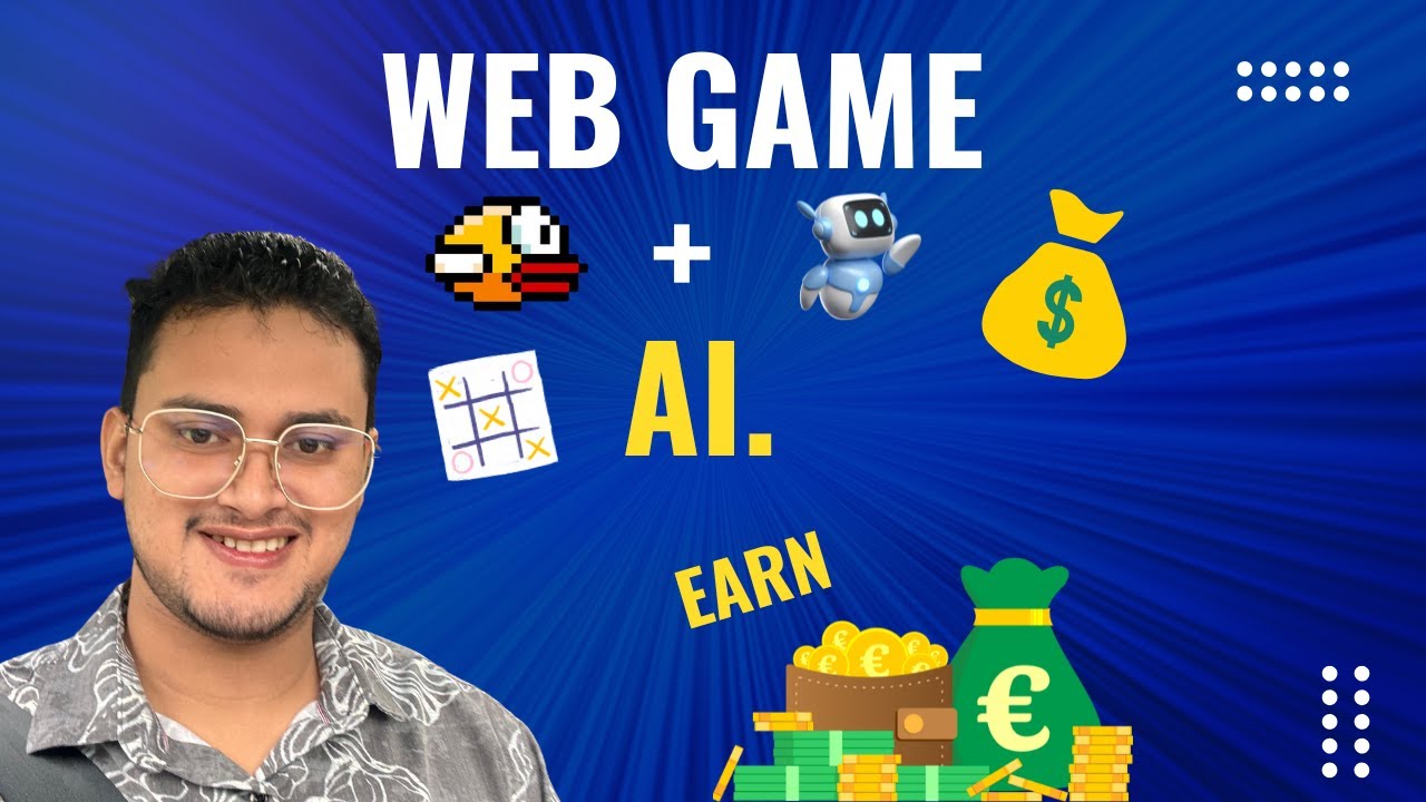 Build Web Games with AI & Make Money | Flappy Bird, Tic Tac Toe & App Tutorial | Code by Sakil