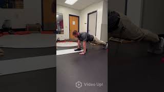 Slide Board Push ups (Forward and Lateral)
