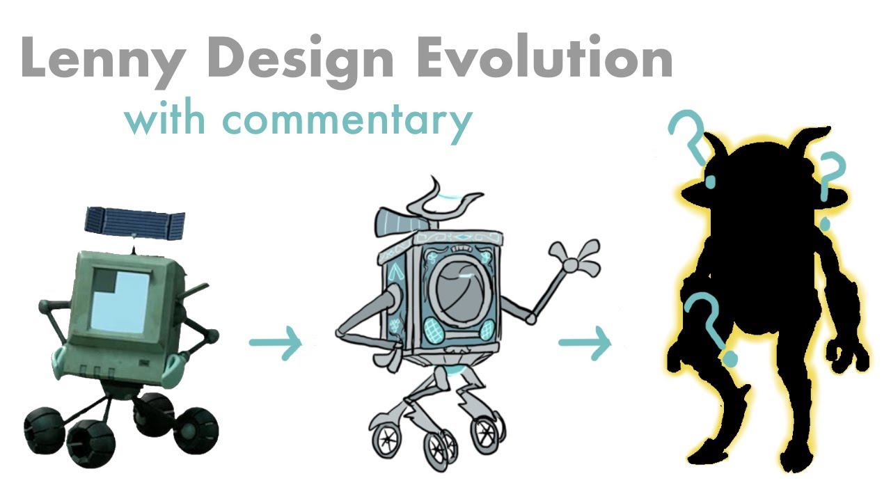 Waywanderers/Super 4 Remake - Lenny Design Evolution (w commentary!)