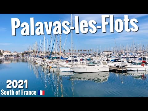 Palavas-les-Flots, Southern France🇨🇵 Driving in Palavas-les-Flots in France and the Beach 🏖️