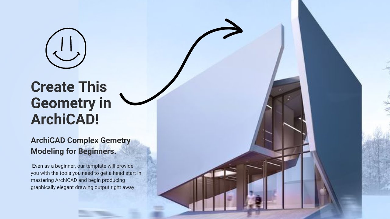 How to use archicad to create complex geometry like this youtube
