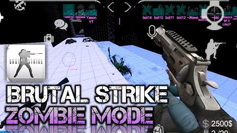 Brutal Strike Mobile | CSGO Mod | CS_Banana Map | Zombie Mode #2 | CSGO Mobile | Android Gameplay