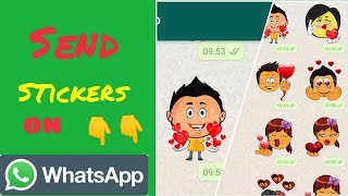 😍Send Stickers On WahtsApp | Latest WhatsApp Trick | No root |Simple & Easy Tricks screenshot 4
