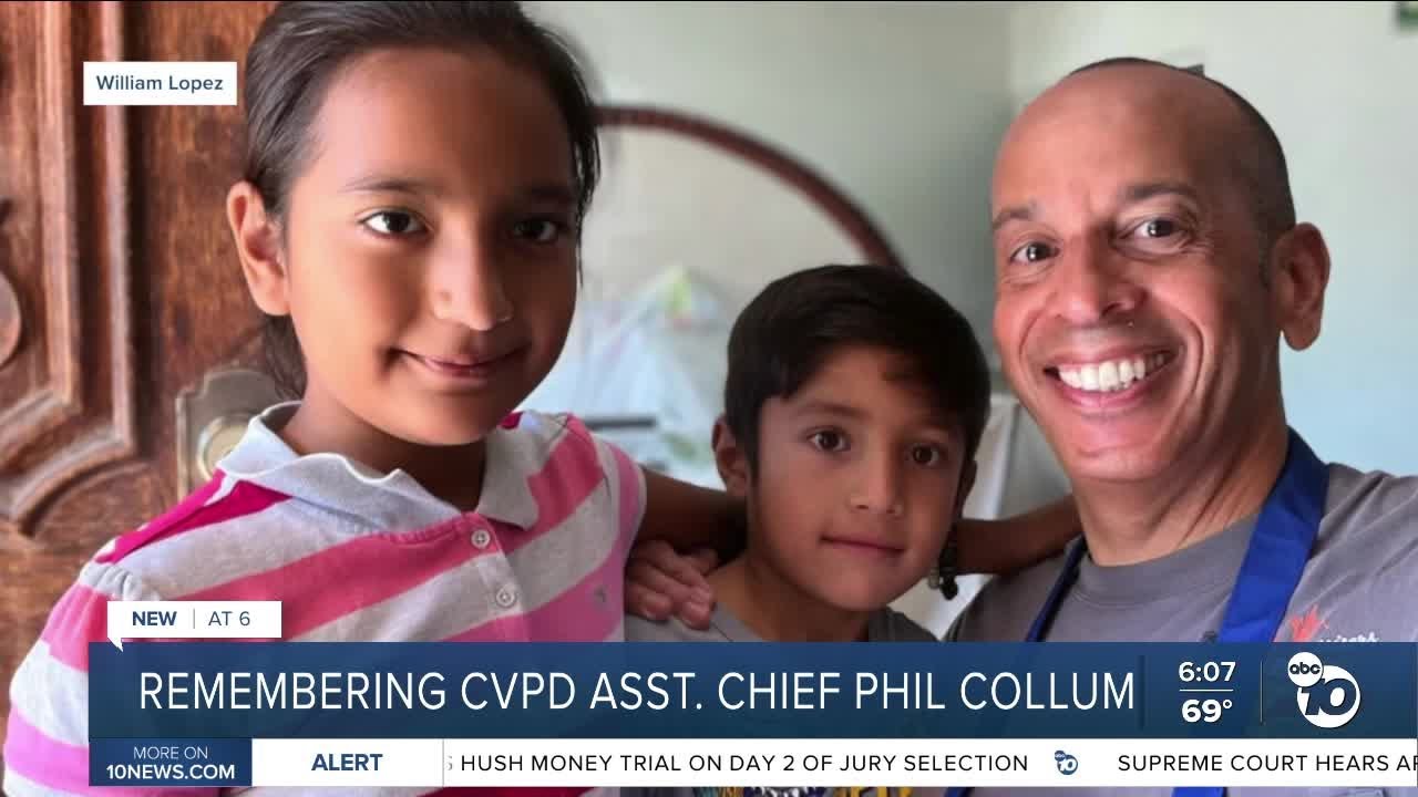 Remembering CVPD Asst. Chief Phil Collum