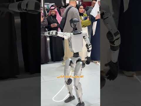 قابلت الروبوت الصيني الخارق  1 في معرض  2025