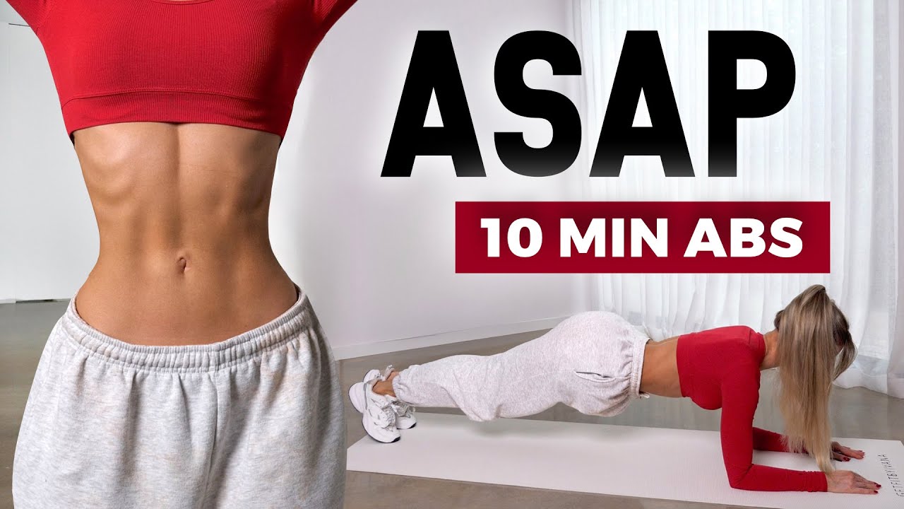 'ASAP' ABS Workout For FASTER RESULTS! 10 Best Ab Exercises, No Equipment, At Home Routine