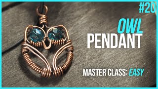Famous Owl pendant. Wire wrap tutorial 0+ Profile