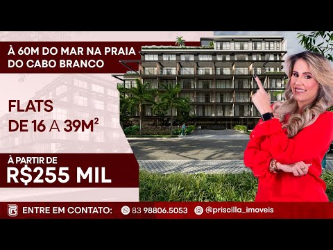 Vídeo do imóvel — Flat pertinho do mar no bairro do Cabo Branco - João Pessoa, PB