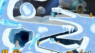 Ragdoll Blaster 3 Crystal Caves 2-7 Winding Shaft 3 Stars Tutorial Walkthrough