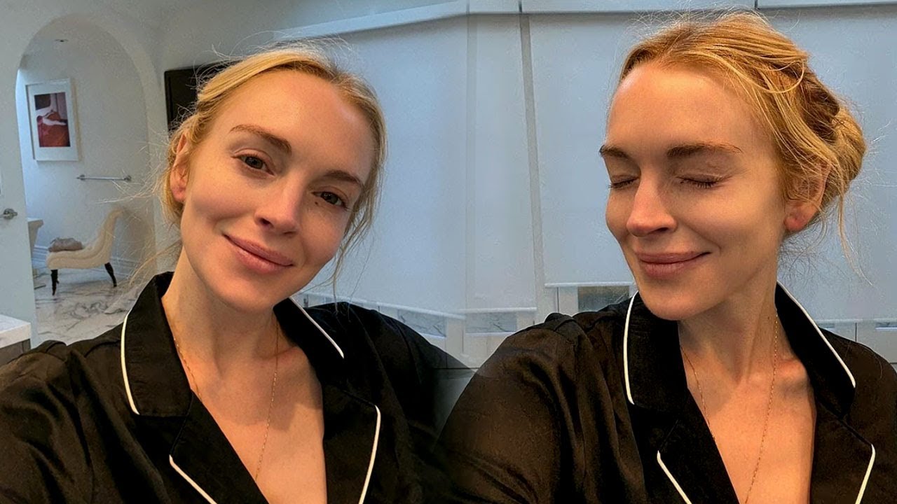 Lindsay Lohan posts makeup free selfies after denying plastic surgery