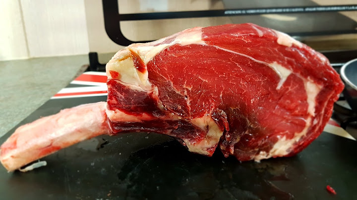 Côte de Boeuf. How To Prepare And Cook A Côte de Boeuf #SRP