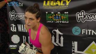 Legacy 61 Highlights : Mackenzie Dern Scores Her Second Win With a Crazy Submission
