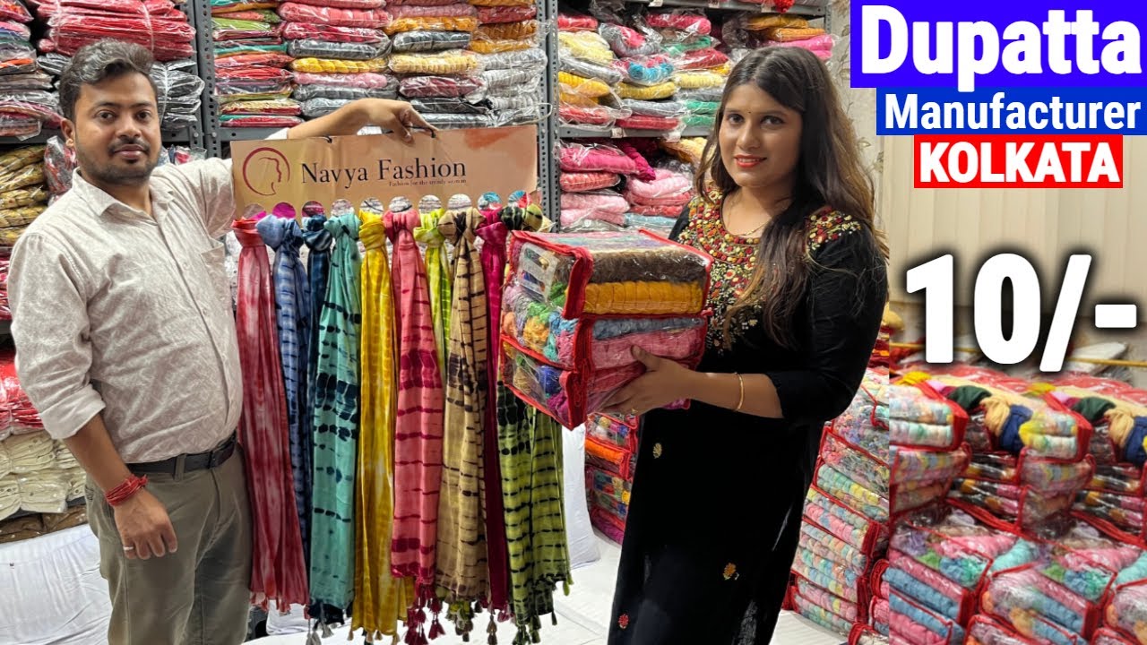 Navya Fashion : Dupatta Manufacturer & Wholesaler in Kolkata | Duppata Wholesale Market in Kolkata