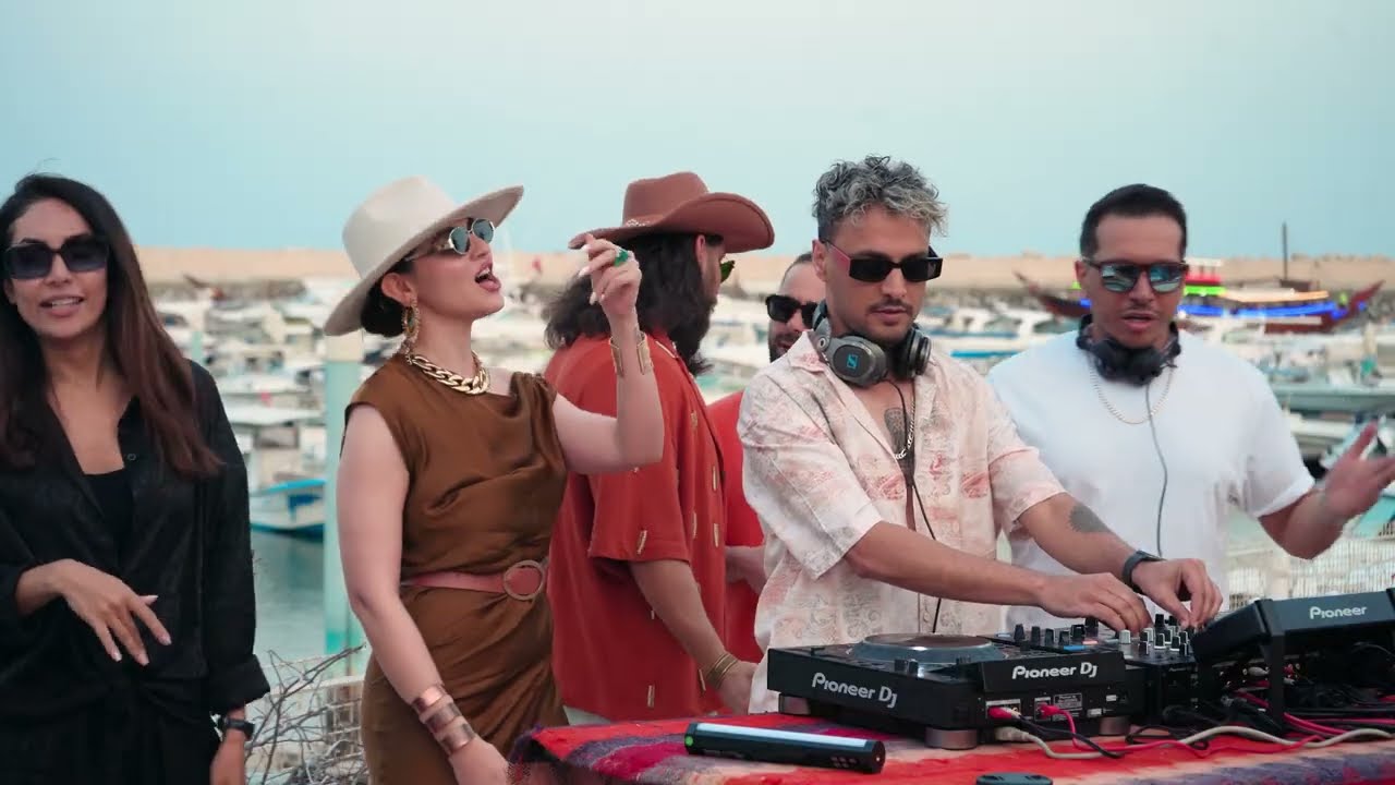 Hosein Aerial B2B Mondi mo - Dance station live 3 Oman  میکس آهنگهای جدید ایرانی و عربی @mondimo22