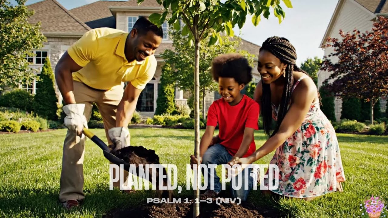 Planted, Not Potted | Psalm 1: 1-3 (NIV)