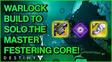 SOLO Warlock Build for the MASTER Festering Core Nightfall | Vortex Grenades are King! (Destiny 2)