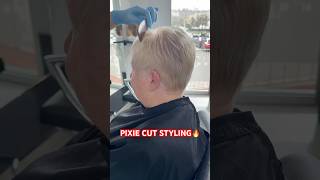 PIXIE HAIRCUT STYLING: Complete Tutorial Linked Below! 🔥🔥🔥