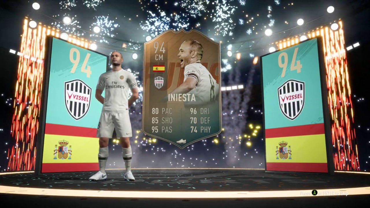 FIFA 19: Ultimate Team - Pack Opening - Flashback Andrés Iniesta