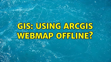 GIS: Using ArcGIS webmap offline? (2 Solutions!!)