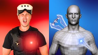 FEELING PAIN IN VR LIKE READY PLAYER ONE! w/ bHaptics Tactsuit X40