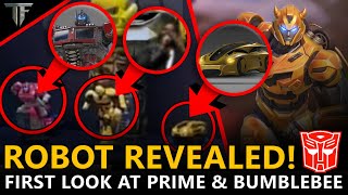 First Look At Transformers One Bumblebee &amp; Optimus Prime&#39;s Robot Mode! Trailer Speculation! - TF One