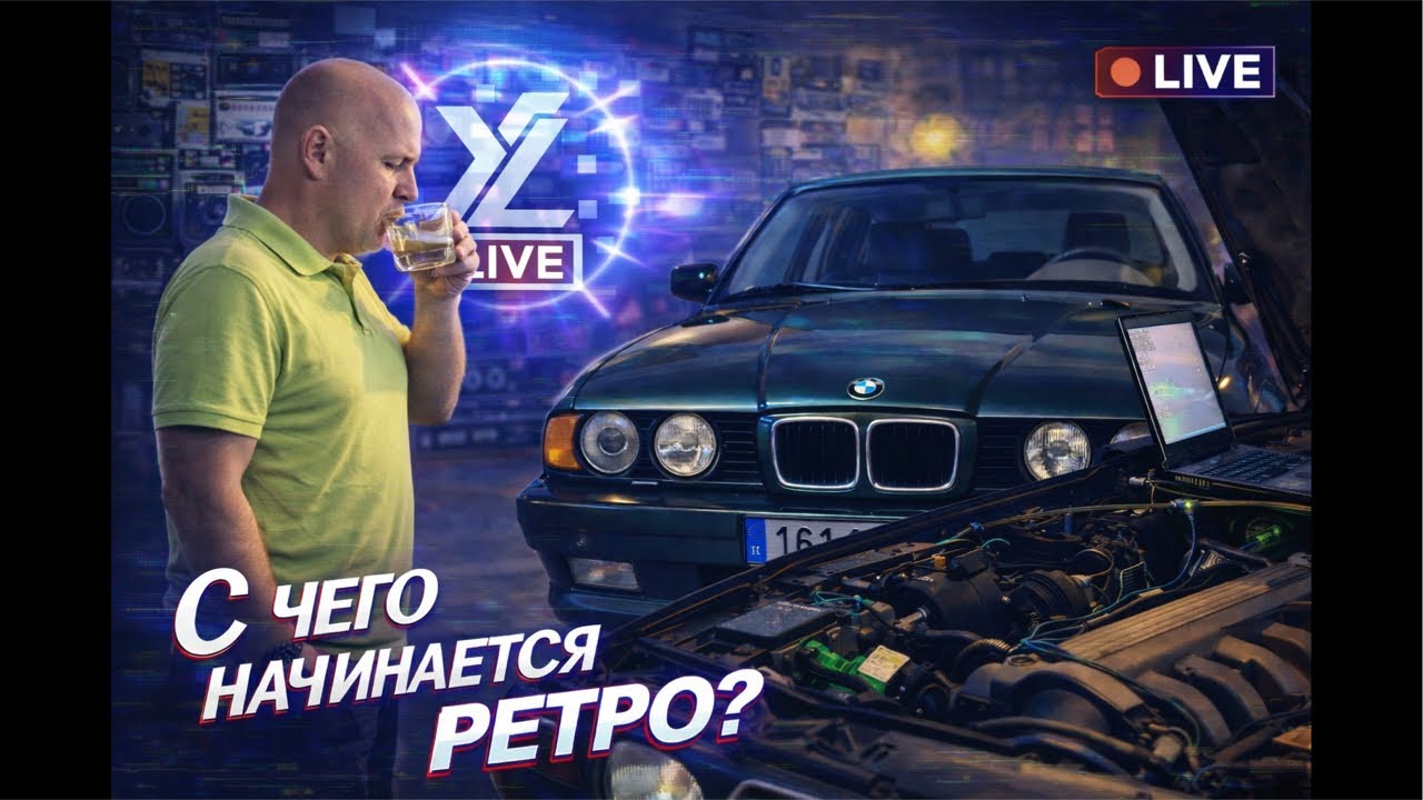 Купил BMW e34 и продал .. в 6 раз дороже? Не совсем! (Стрим 2/2)
