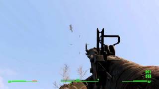 Fallout 4- funny corpse launch