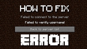 How to Fix "Failed to Verify Username" Error in Minecraft (Quick Guide)
