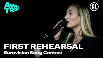 S10 about her first rehearsal! | Eurovision Song Contest 🇳🇱 #1metS10