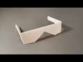 How To Make An Origami Glasses Very Easy Paper Glasses 