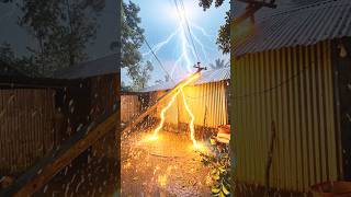 Sudden storm and power outage in a house #viral #funny #reels #foryou #currentfunny #shorts #feed