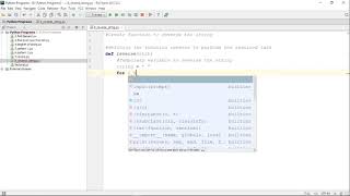 Python Program to reverse the string