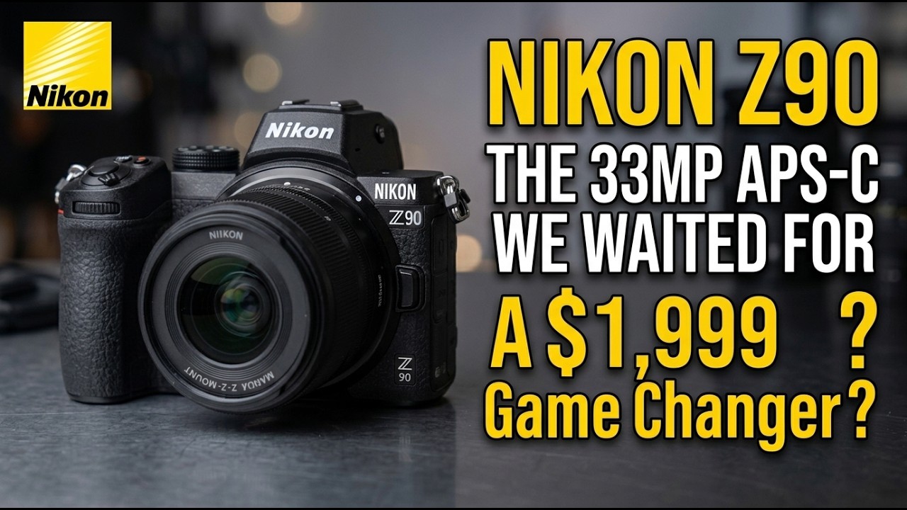 Nikon Z90 Leaks: 33MP APS-C Beast Specs & Release - YouTube