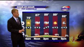 Another stormy week likely for North Florida, especially Tuesday and Wednesday