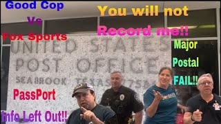 Major Post Office Fail!! “You don’t Have my Consent to Record Me!!” Private Documents Left Out!!