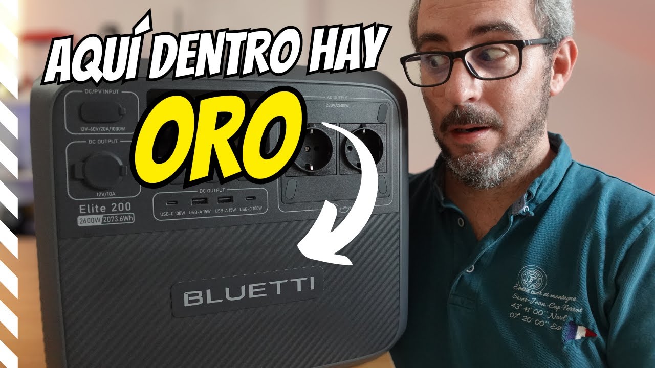 ¡NO COMPRES una batería portátil sin ver esto! ⚡ Bluetti Elite 200 V2 REVIEW