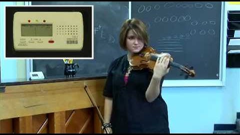 CA 1 Korg Tuning Orchestral String Instruments  Violin
