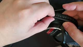 SONYのヘッドフォン、MDR-CD900STのイヤークッションを交換する