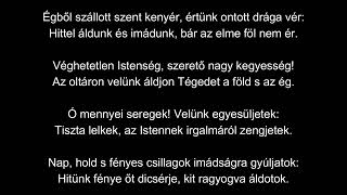 Égből szállott szent kenyér (Allegro AI Cover v2)