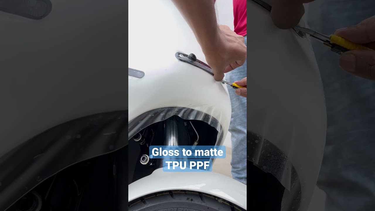 Matte ppf on gloss ola s1pro !!! 