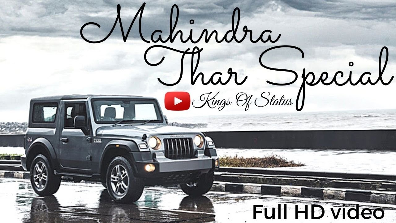 #Mahindra Special Thar Video Status/ Black status/Badnam Gabru/#Punjabi status song/#Kings Of Status