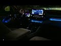 2020 Toyota Highlander Night Review & Drive (Adaptive Headlights, Ambient lights, Etc)